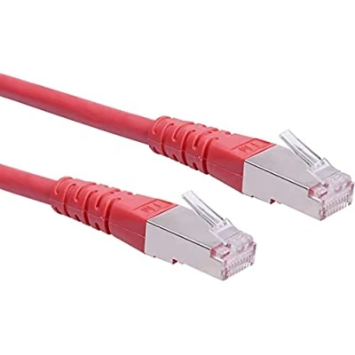 Afbeelding van ROLINE patchkabel Cat.6 (Klasse E) S/FTP (PiMF), rood, 3 m