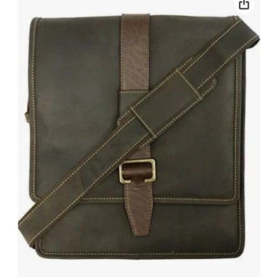Afbeelding van Visconti Zoltan Messenger bag (Medium) / schoudertas bruin leder kwaliteit