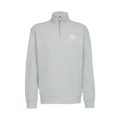 Afbeelding van QS Sweater, Heren, Maat: Large, Grau meliert