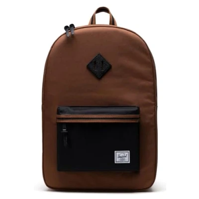 Afbeelding van Herschel Vrije tijd Rugzak met laptopvak Heritage Backpack 21,5L Saddle / Black Bruine