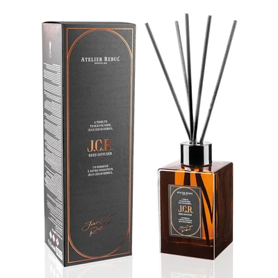 Afbeelding van J.C.R. Geurstokjes Atelier Rebul (515ml) Houtige &amp; Kruidige Kamergeur Heerlijke Geurverspreider