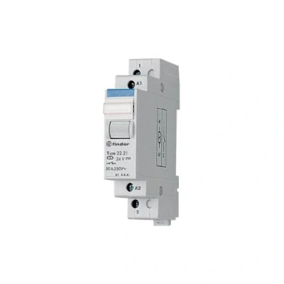 Afbeelding van Finder 22.22.8.008.4000 Industrieel relais Nominale spanning: 8 V/AC Schakelstroom (max.): 20 A 2x NO 1 stuk(s)