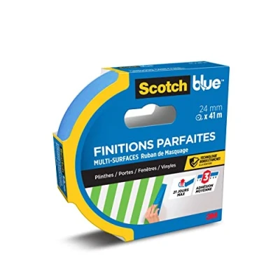 Afbeelding van ScotchBlue Afplakband perfect verwerkt, 24 mm x 41 m, 1 rol/verpakking, PEFC Controlled Sources SGSCH COC 110078