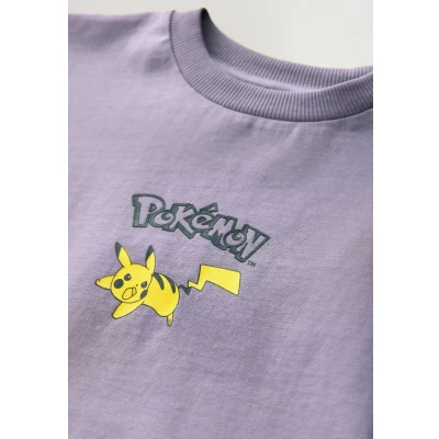 Afbeelding van Next Shirt &#039;Pokémon&#039; navy / lichtblauw geel lila