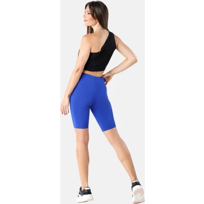 Afbeelding van Merry Style MS MS10 414 LE Dames Leggings Sport Vrijetijdsbroek Kort Viscose Sporbroek Yogabroek Kobalt S