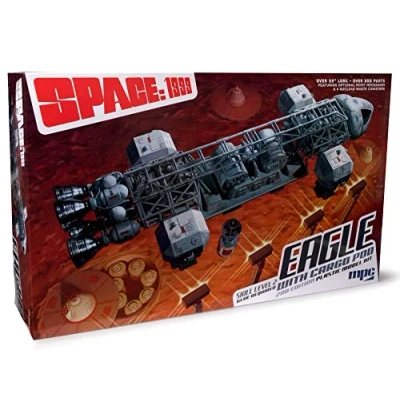Afbeelding van MPC Ruimte 1999: 22&quot; Eagle w/Cargo Pod 1:48 Schaal Model Kit