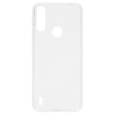 Afbeelding van Motorola Moto E7i Power Hoesje Siliconen en TPU (zacht) iMoshion Softcase/Backcover Transparant Telefoonhoesje
