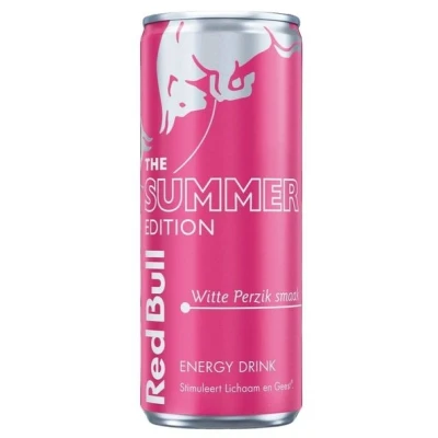 Afbeelding van Red Bull Summer Witte Perzik Blik 12 x 250 ml
