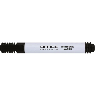 Afbeelding van Office Products whiteboard marker 1 3 mm, rond, zwart 12 stuks