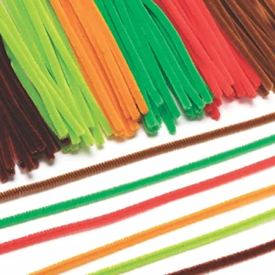 Afbeelding van Baker Ross FE621 Bos dieren Pijpenragers Knutsel set Pak van 150, voor kinderen, draad, Kaarten Maken Benodigdheden, Kinder materialen, Versiering Knutselen