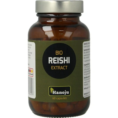 Afbeelding van Hanoju Bio reishi extract 60 vcaps