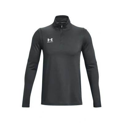 Afbeelding van Under Armour Challenger Midlayer Longsleeve, Heren, Maat: Medium, Castlerock white