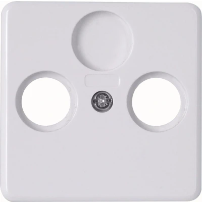 Afbeelding van Enzo Kopp HK02 WIT afdekraam voor coax 4621040