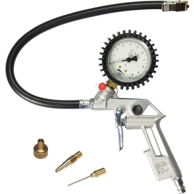 Afbeelding van Stanley Blaaspistool Set 50534XSTN met 3 Opzetstukken Luchtpistool 10Bar 100l/Min Europese Snelkoppeling Compressor Zilver