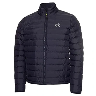 Afbeelding van Calvin Klein Heren gewatteerd ripstop ademend stretchja Marine L