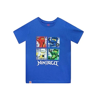 Afbeelding van Lego Ninjago T shirt voor Jongens Kinder 122 Officiële Merchandise