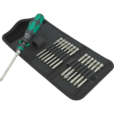 Afbeelding van Wera Kraftform Kompakt 838 RA R M Set 1 05051061001 Bitset 15 delig Kruiskop Phillips, Pozidriv, Torx, Inbus, Plat Incl. bithouder en schroevendraaier