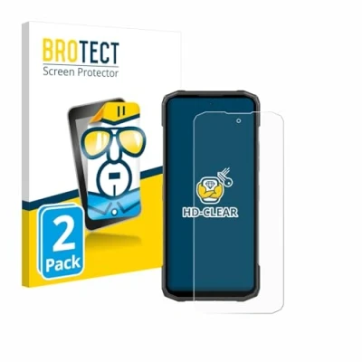 Afbeelding van BROTECT (2 Stuks) Schermbeschermer voor Doogee Blade 10 Power Screen Protector Transparant