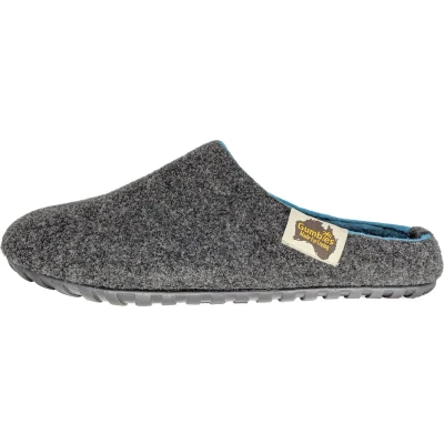 Afbeelding van Outback Slof Charcoal &amp; Turquoise [UK 5 EU 38]