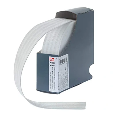 Afbeelding van Prym Boordelastiek Wit (40 mm, 10 m) 1 Stuk
