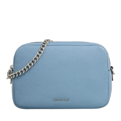 Afbeelding van Michael Kors Bryant Camera Xbody Schoudertas, Dames, Maat: One Size, Chambray