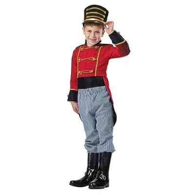 Afbeelding van Dress Up America Notenkraker Kostuum voor Jongens Speelgoed Soldaat Uniform aankleden kinderen