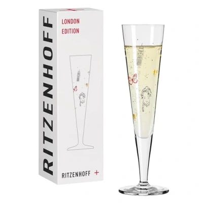 Afbeelding van RITZENHOFF 1072006 champagneglas 200 ml London Edition Champusfluit designerstuk, kleurrijk Made in Germany
