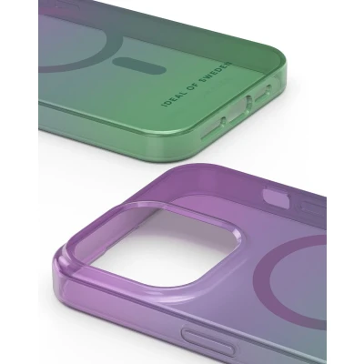 Afbeelding van iDeal of Sweden Clear Case MagSafe iPhone 15 Pro Max Fluorite Ombre