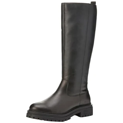 Afbeelding van Geox Meisjes D Iridea Knee High Boot, zwart, 40 EU