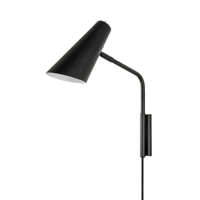 Afbeelding van Noa wandlamp zwart