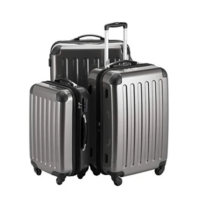 Afbeelding van HAUPTSTADTKOFFER Alex handbagage harde schaal, titanium, Koffer Set, Kofferset
