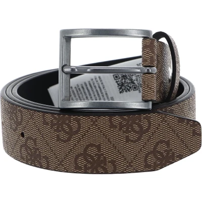 Afbeelding van GUESS Riem Vezzola Adjustable Belt W95 Beige / Brown Lichtbruin