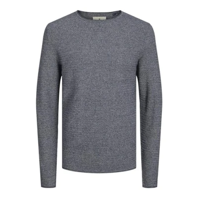 Afbeelding van JACK &amp; JONES PREMIUM fijngebreide trui JPRBLUMIGUEL blauw