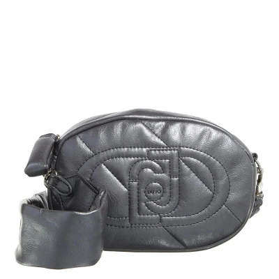 Afbeelding van LIU JO Glossy Quilted Schoudertas, Dames, Maat: One Size, Black