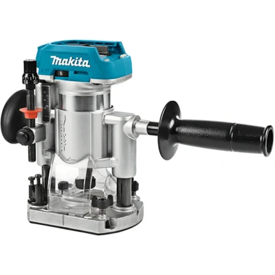 Afbeelding van Makita DRT50RTJX3 Accu Freesmachine 18v Li ion met 2x accu&quot;;s