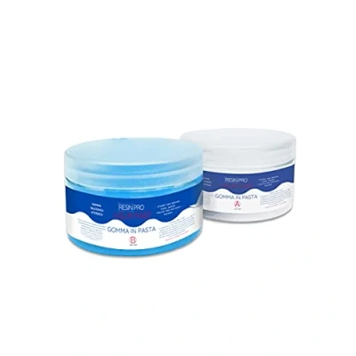 Afbeelding van Resin Pro ® Pasta Van Siliconenrubber I GUM FAST Voor Mallen Ultrasnel (5 minuten) Compatibel met Hars, Was, Gips, Zeep of Cement, niet giftig, twee componenten A + B, 1 Kg, Hardheid 24 Shores