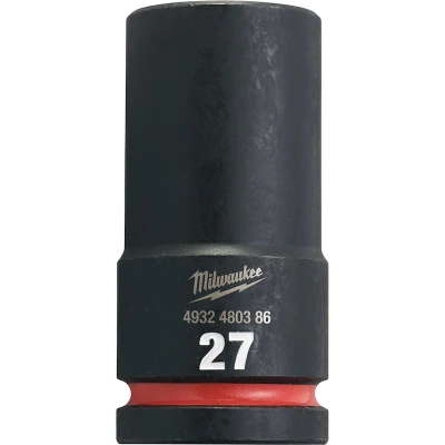 Afbeelding van Milwaukee Accessoires SHOCKWAVE Slagdop 3/4 diep 27mm 1 stuk 4932480386