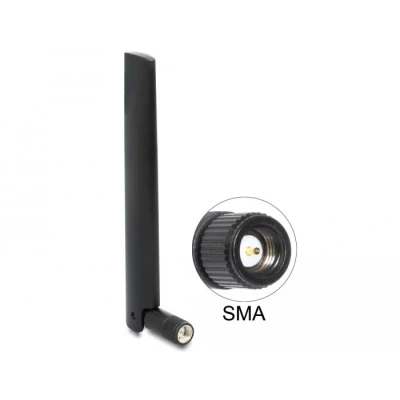 Afbeelding van Delock NB IoT 900 MHz Antenne SMA Stecker 3 dBi omnidirektional mit Ki
