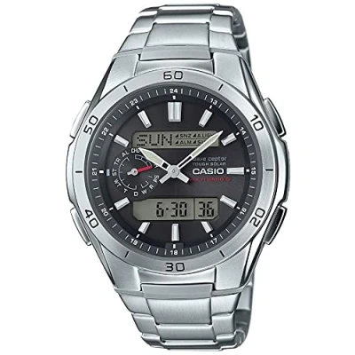 Afbeelding van Casio Radio Controlled WVA M650D 1AER Herenhorloge 44 mm