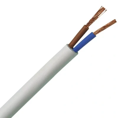Afbeelding van Kopp 151505841 slangleiding H03 VV F, 2 x 0,75 mm², 5 m, wit, m