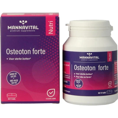 Afbeelding van Mannavital Osteoton forte 60 tabletten