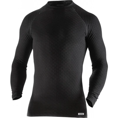 Afbeelding van Fristads T shirt lange mouwen 743 pc Zwart mt 4XL