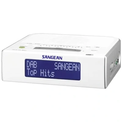 Afbeelding van Sangean DCR 89+ Wekkerradio DAB Alarm Clock met DAB+ en FM Wit