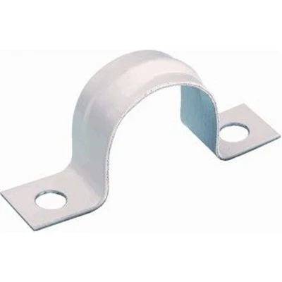 Afbeelding van JMV stalen zadel 19mm wit, zakje a 10 stuks