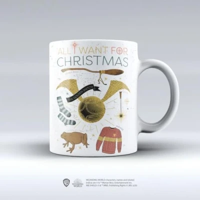 Afbeelding van Wizarding World Harry Potter Mok Noël