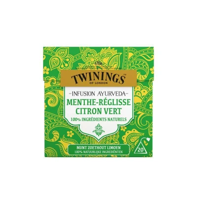 Afbeelding van Twinings Munt zoethout limoen thee 20 zakjes