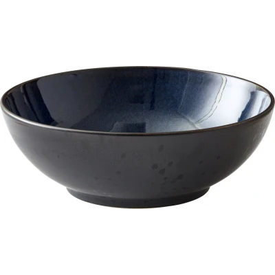 Afbeelding van Saladeschaal Bitz Black Dark Bleu 30 cm
