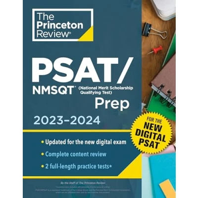Afbeelding van Princeton Review PSAT/NMSQT Prep, 2023 2024: 2 Practice Tests + Online Tools for the NEW Digital PSAT (2023)