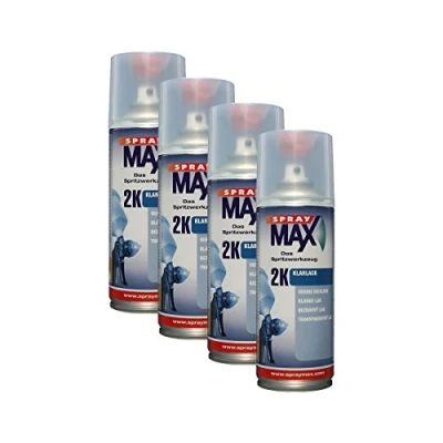 Afbeelding van KWASNY 4x 680 061 SPRAYMAX 2K transparante lak glanzend