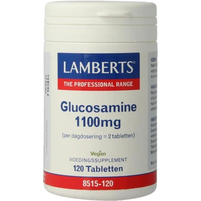 Afbeelding van Lamberts Glucosamine 1100 120tb